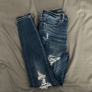 super hi-rise jegging american eagle